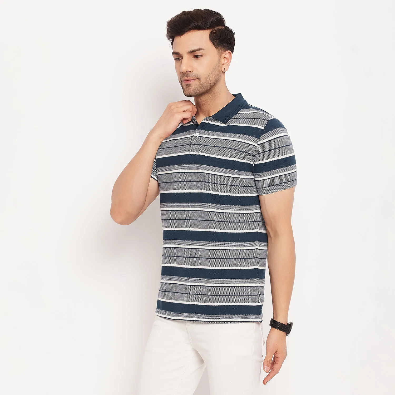 Duke Stardust Men Half Sleeve Cotton Tshirt (1091)