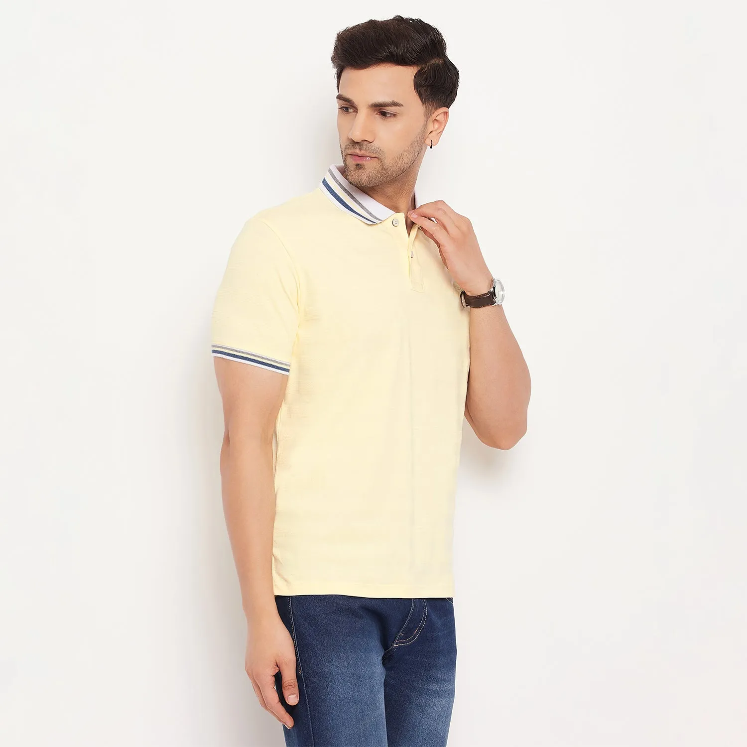 Duke Stardust Men Half Sleeve Cotton Tshirt (4038)