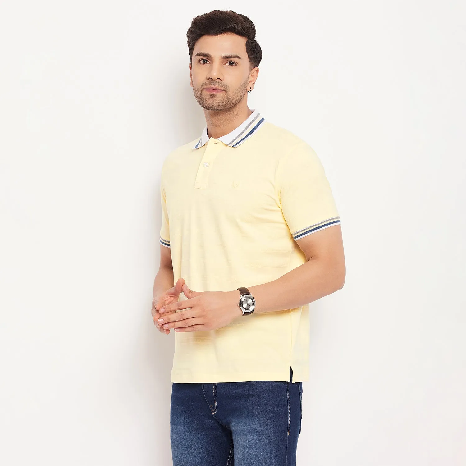 Duke Stardust Men Half Sleeve Cotton Tshirt (4038)