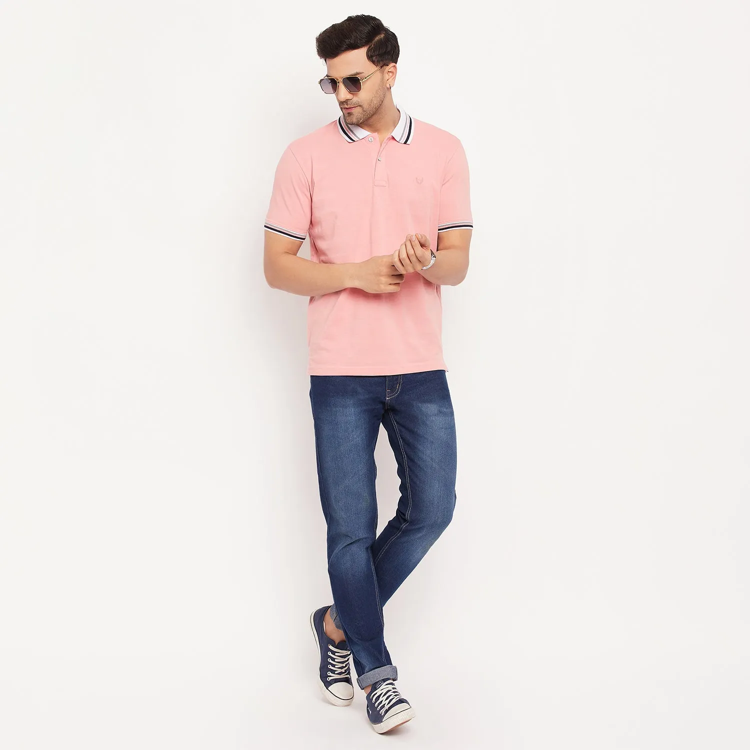Duke Stardust Men Half Sleeve Cotton Tshirt (4038)