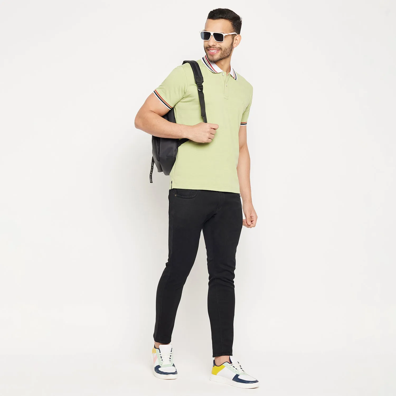 Duke Stardust Men Half Sleeve Cotton Tshirt (4038)