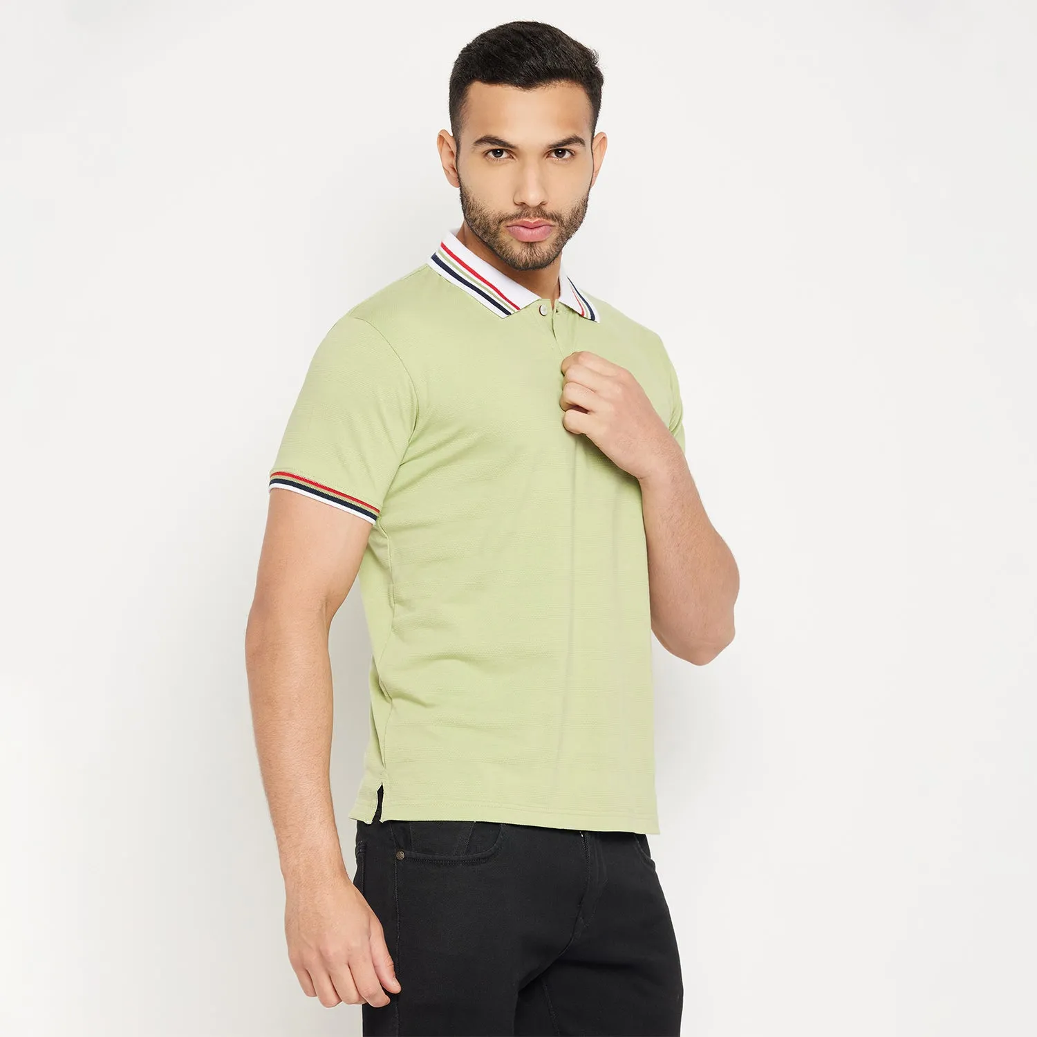 Duke Stardust Men Half Sleeve Cotton Tshirt (4038)