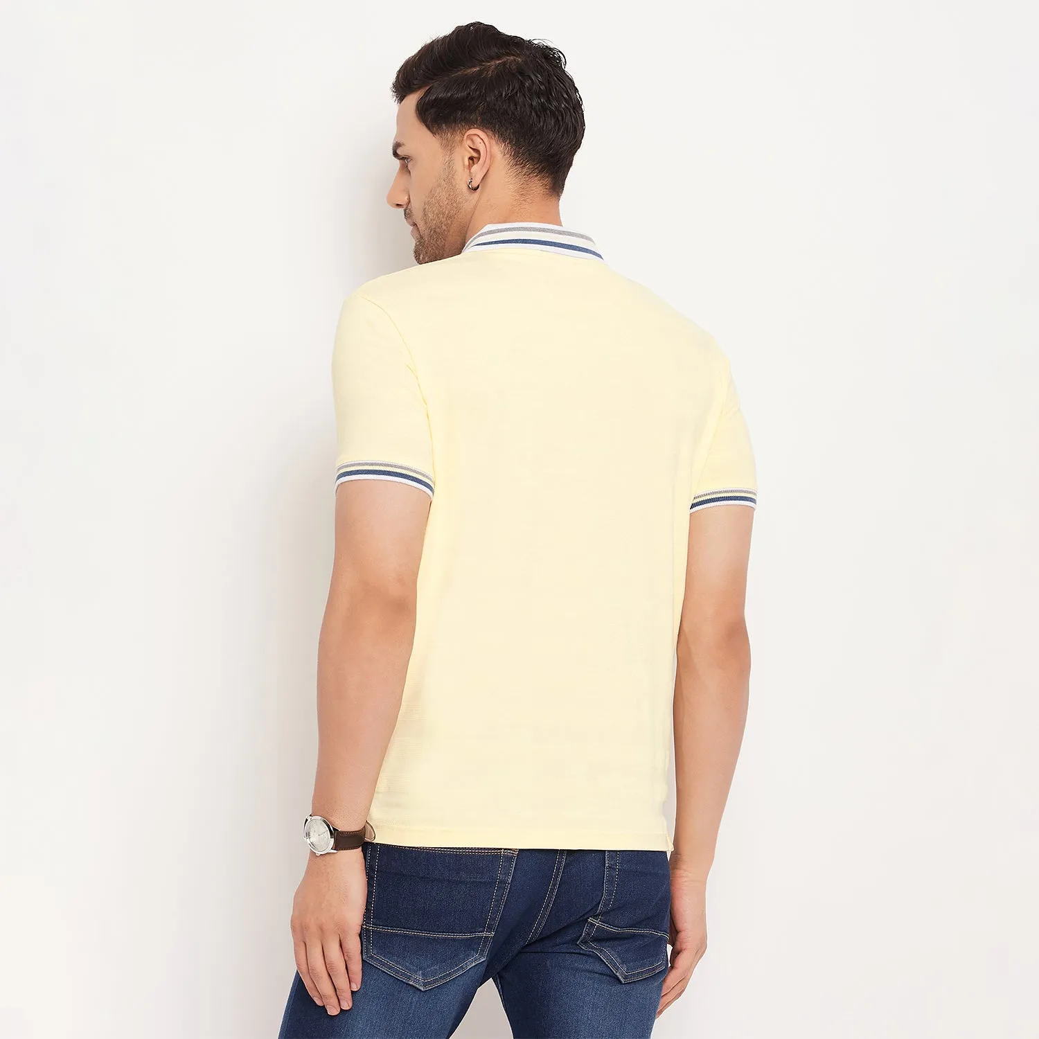 Duke Stardust Men Half Sleeve Cotton Tshirt (4038)