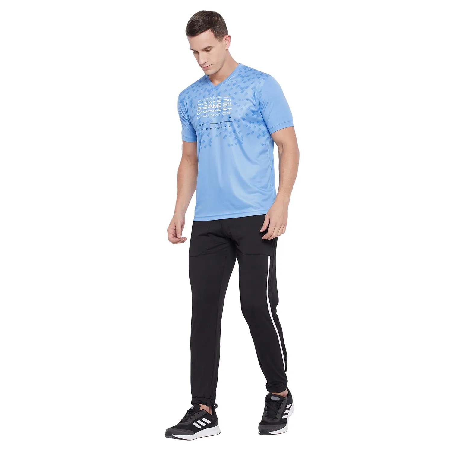 Duke Stardust Men Half Sleeve Sports T-shirt (GD1148)