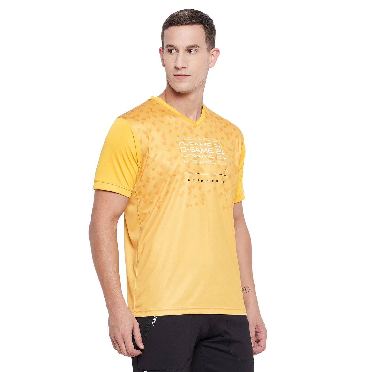 Duke Stardust Men Half Sleeve Sports T-shirt (GD1148)