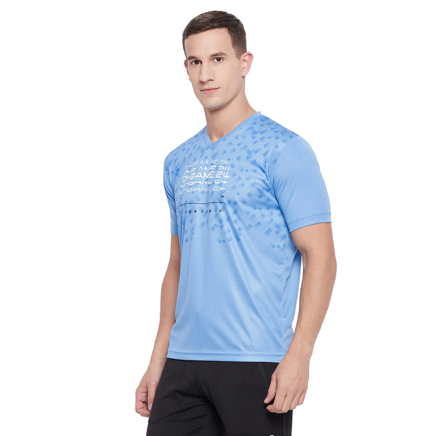 Duke Stardust Men Half Sleeve Sports T-shirt (GD1148)