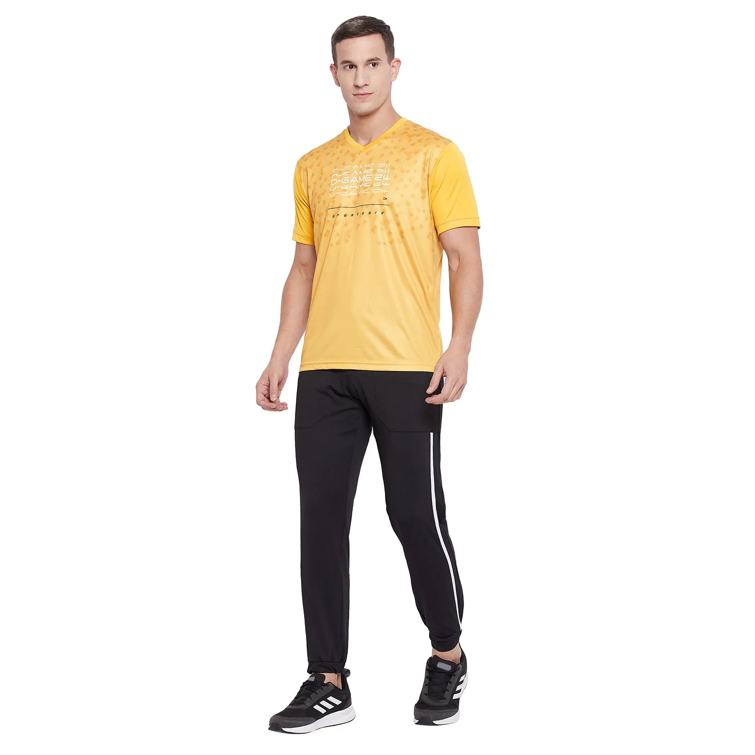 Duke Stardust Men Half Sleeve Sports T-shirt (GD1148)