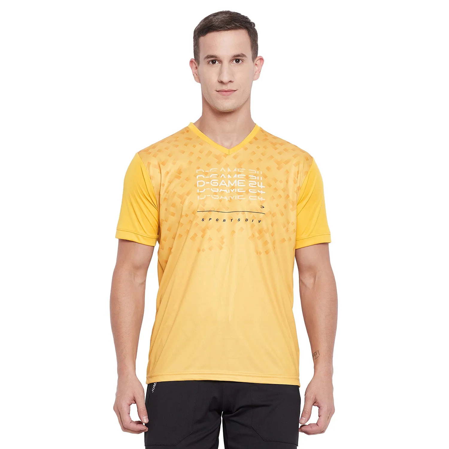Duke Stardust Men Half Sleeve Sports T-shirt (GD1148)