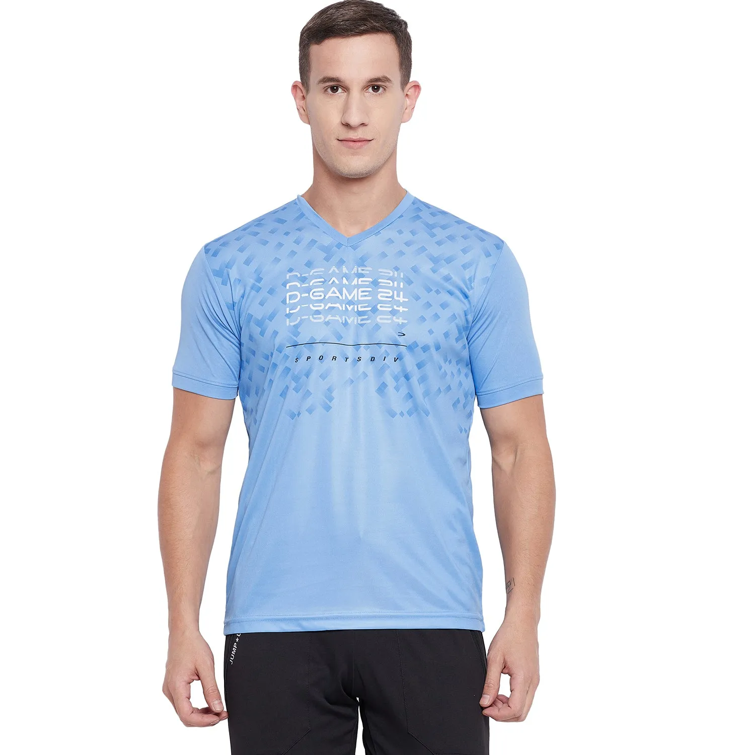 Duke Stardust Men Half Sleeve Sports T-shirt (GD1148)