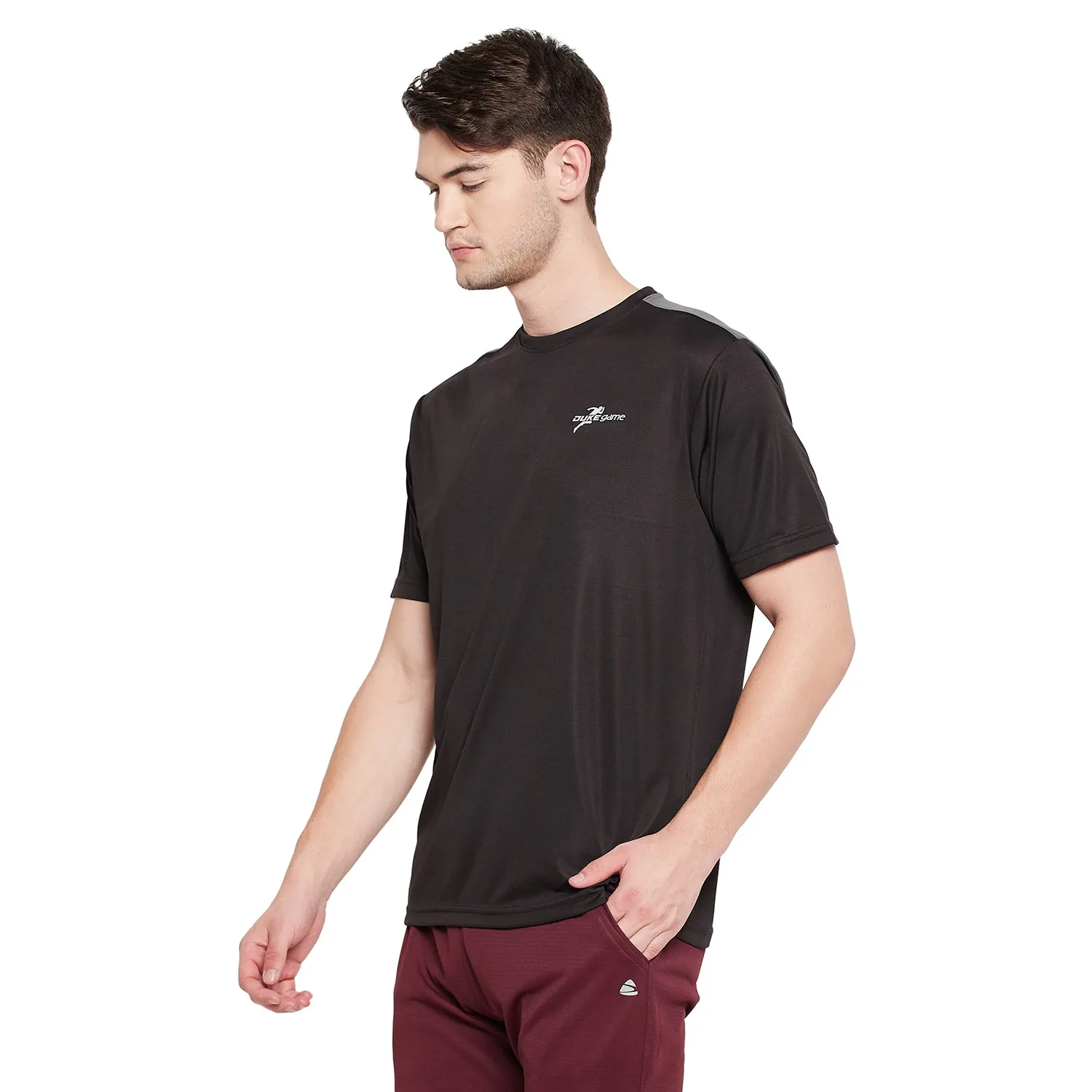 Duke Stardust Men Half Sleeve Sports T-shirt (GD1149)