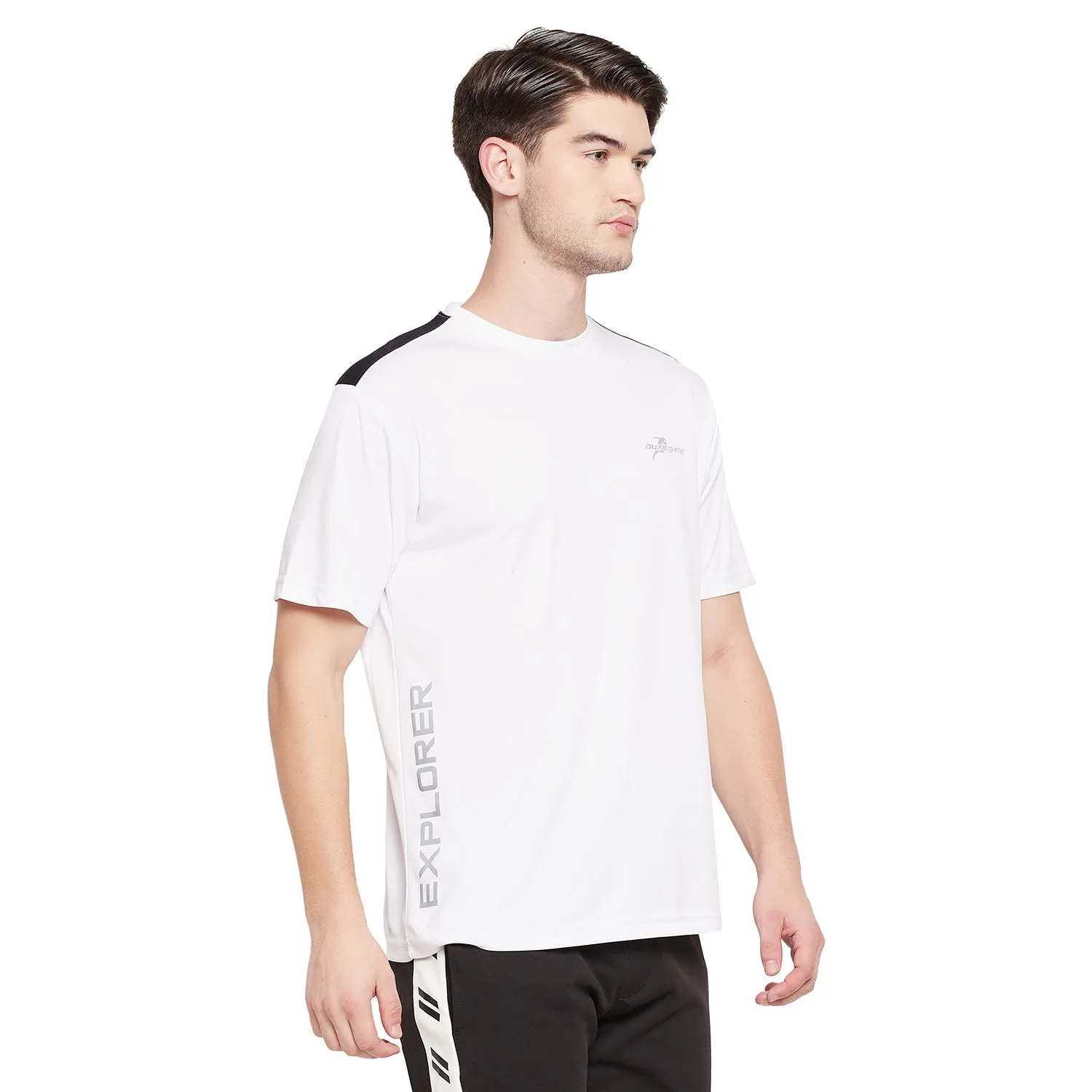 Duke Stardust Men Half Sleeve Sports T-shirt (GD1149)