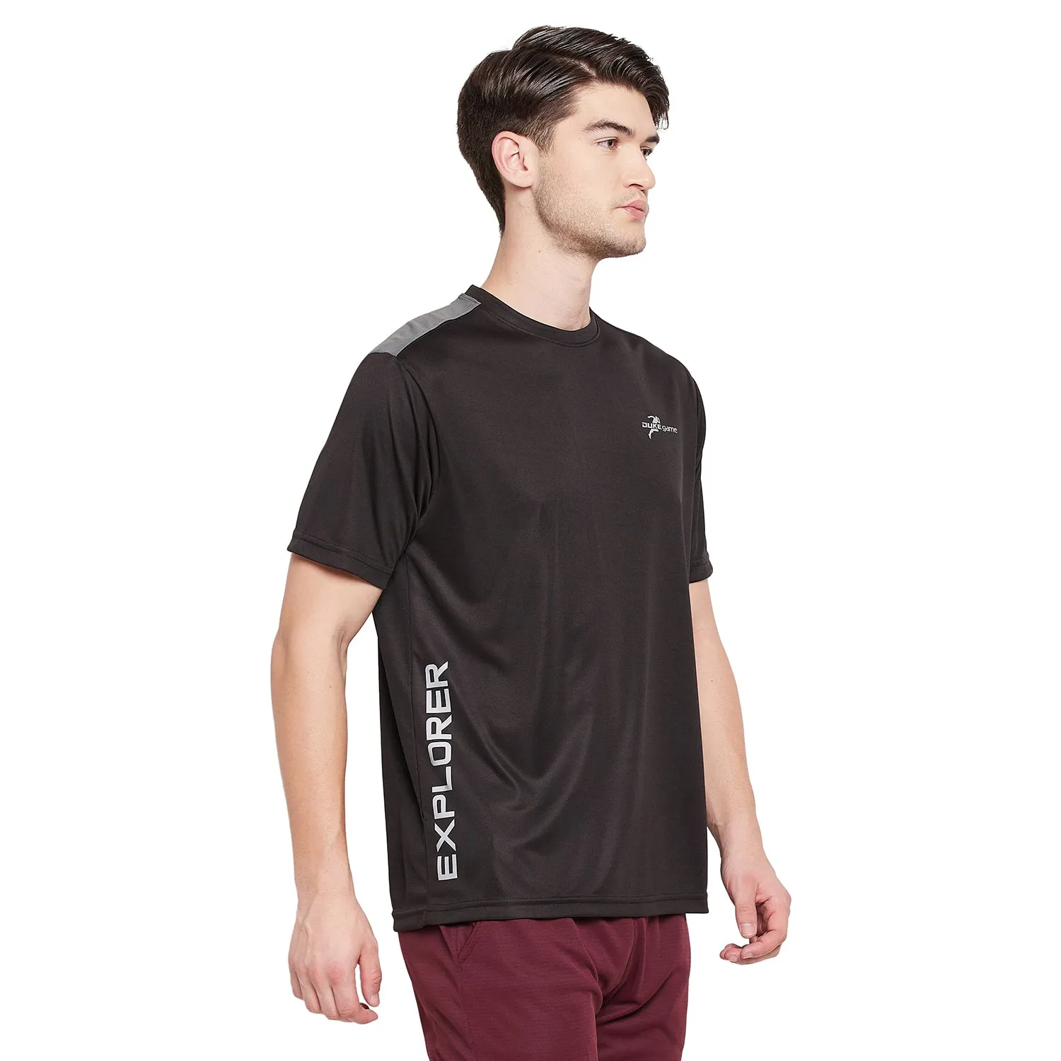 Duke Stardust Men Half Sleeve Sports T-shirt (GD1149)