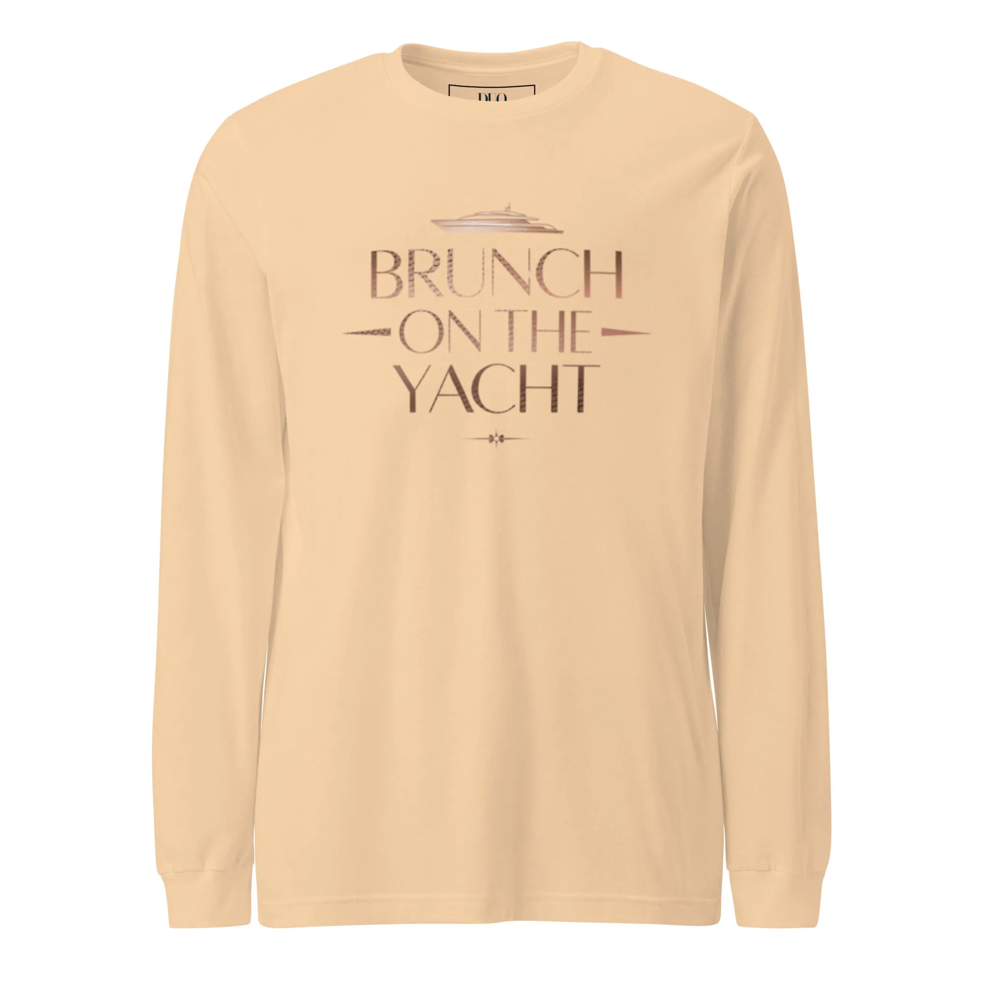 DUO MODERN "Brunch On The Yacht" Unisex Long Sleeve Tee