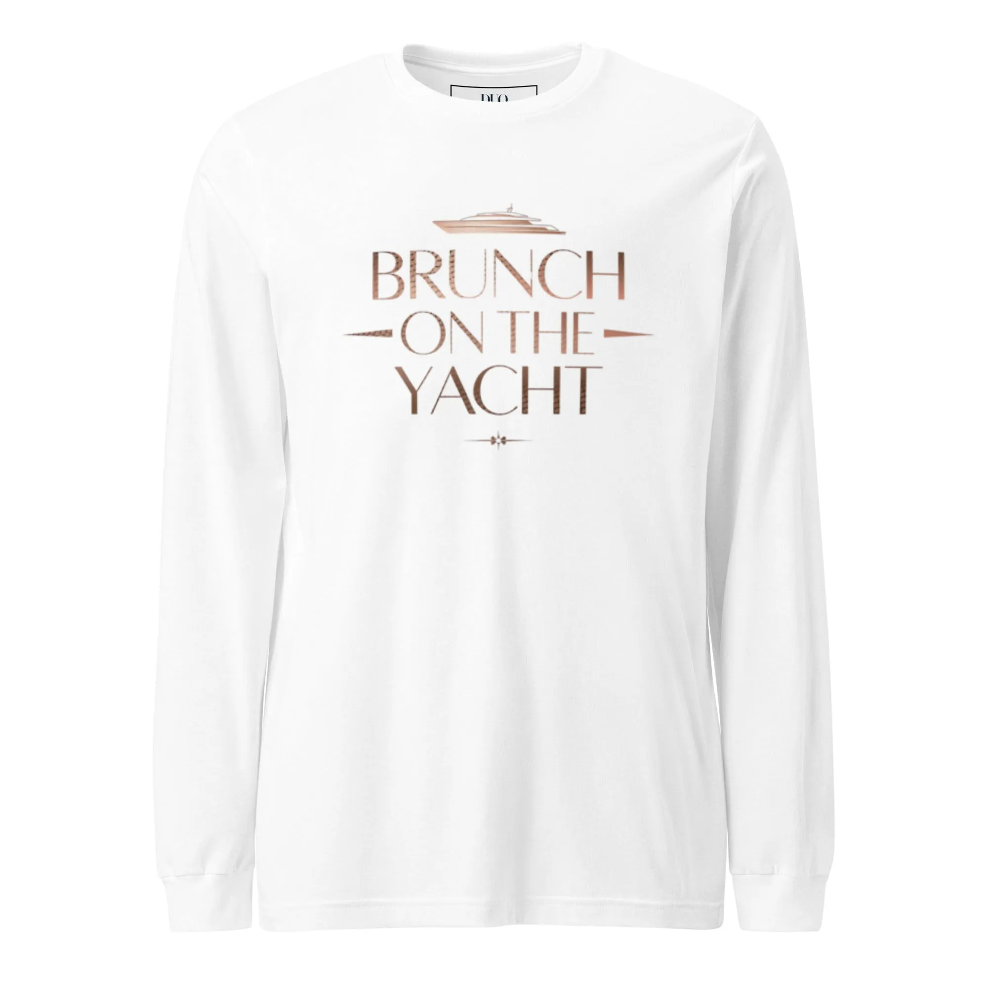 DUO MODERN "Brunch On The Yacht" Unisex Long Sleeve Tee