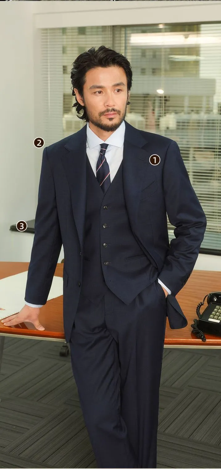 Elegant Navy Suit