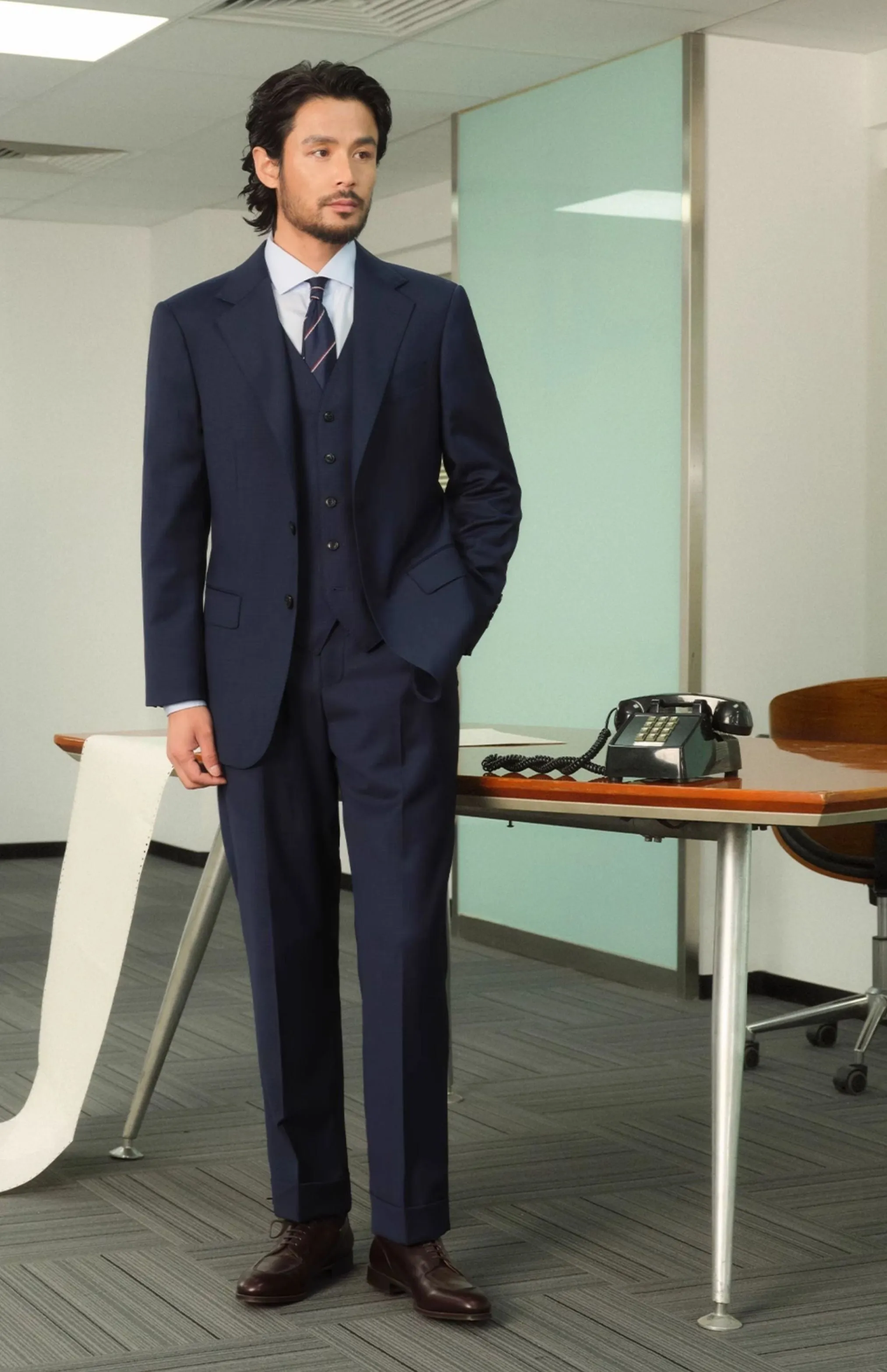 Elegant Navy Suit