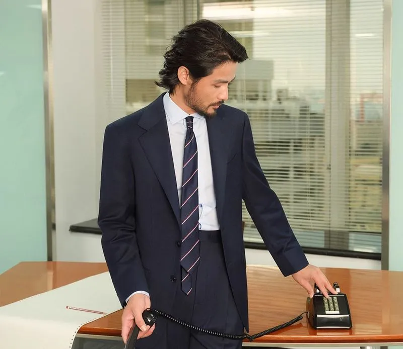 Elegant Navy Suit