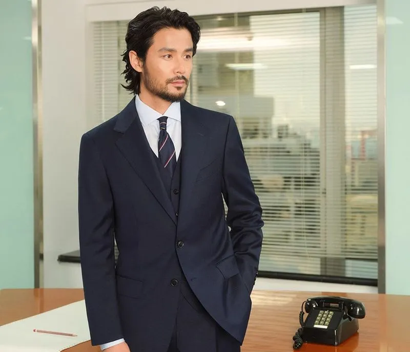 Elegant Navy Suit