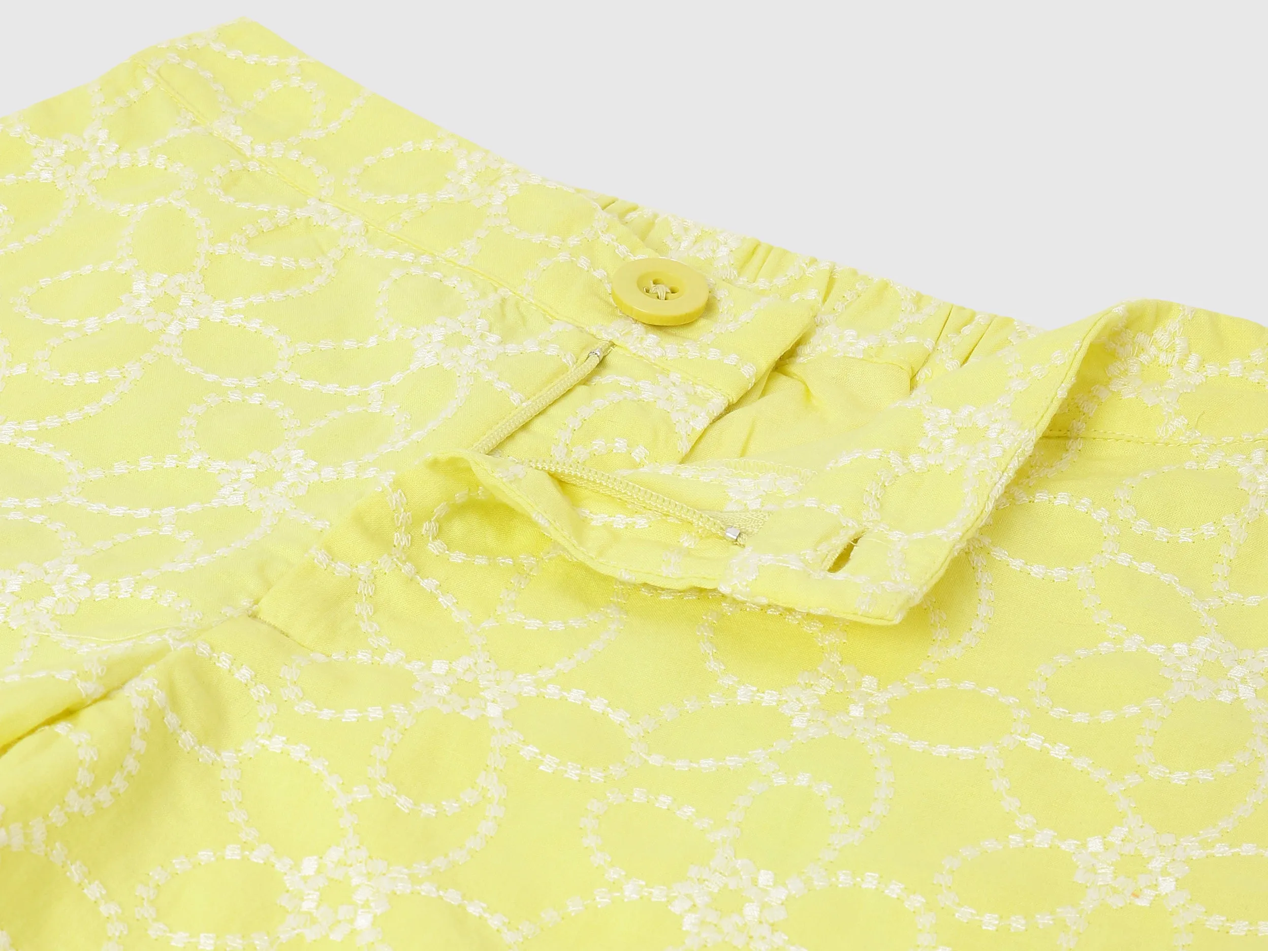Embroidered Regular Fit Shorts