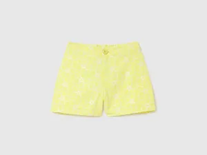 Embroidered Regular Fit Shorts