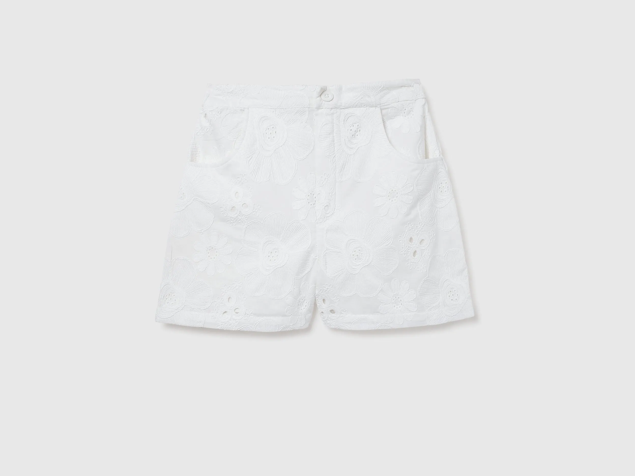 Embroidered Regular Fit Shorts