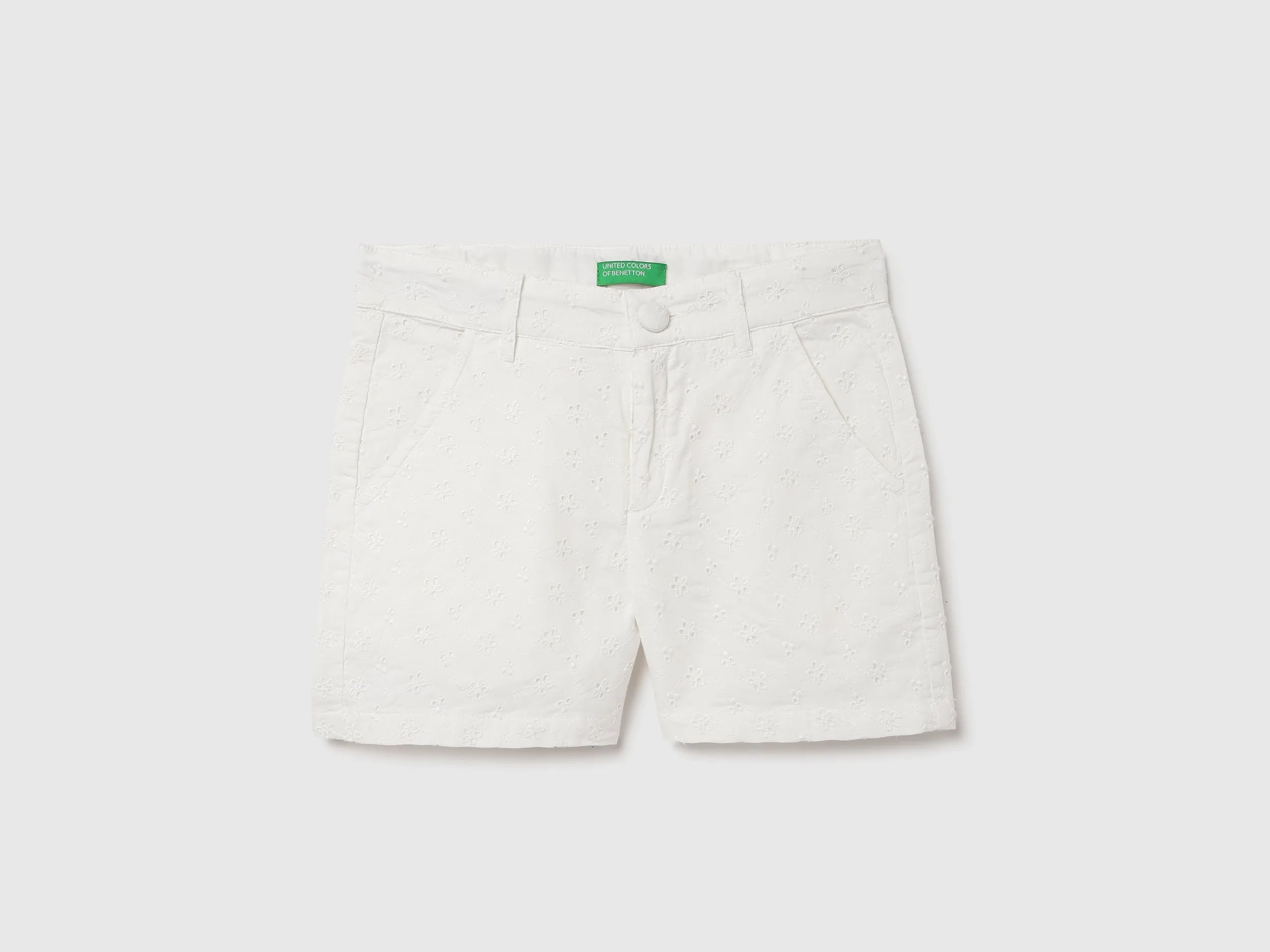 Embroidered Regular Fit Shorts