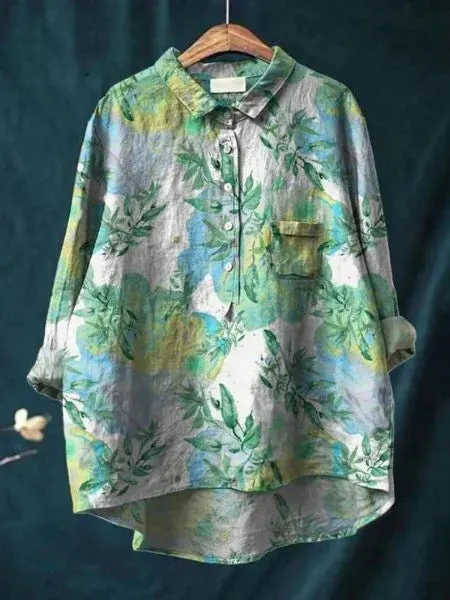 Emery - Floral Pattern Blouse