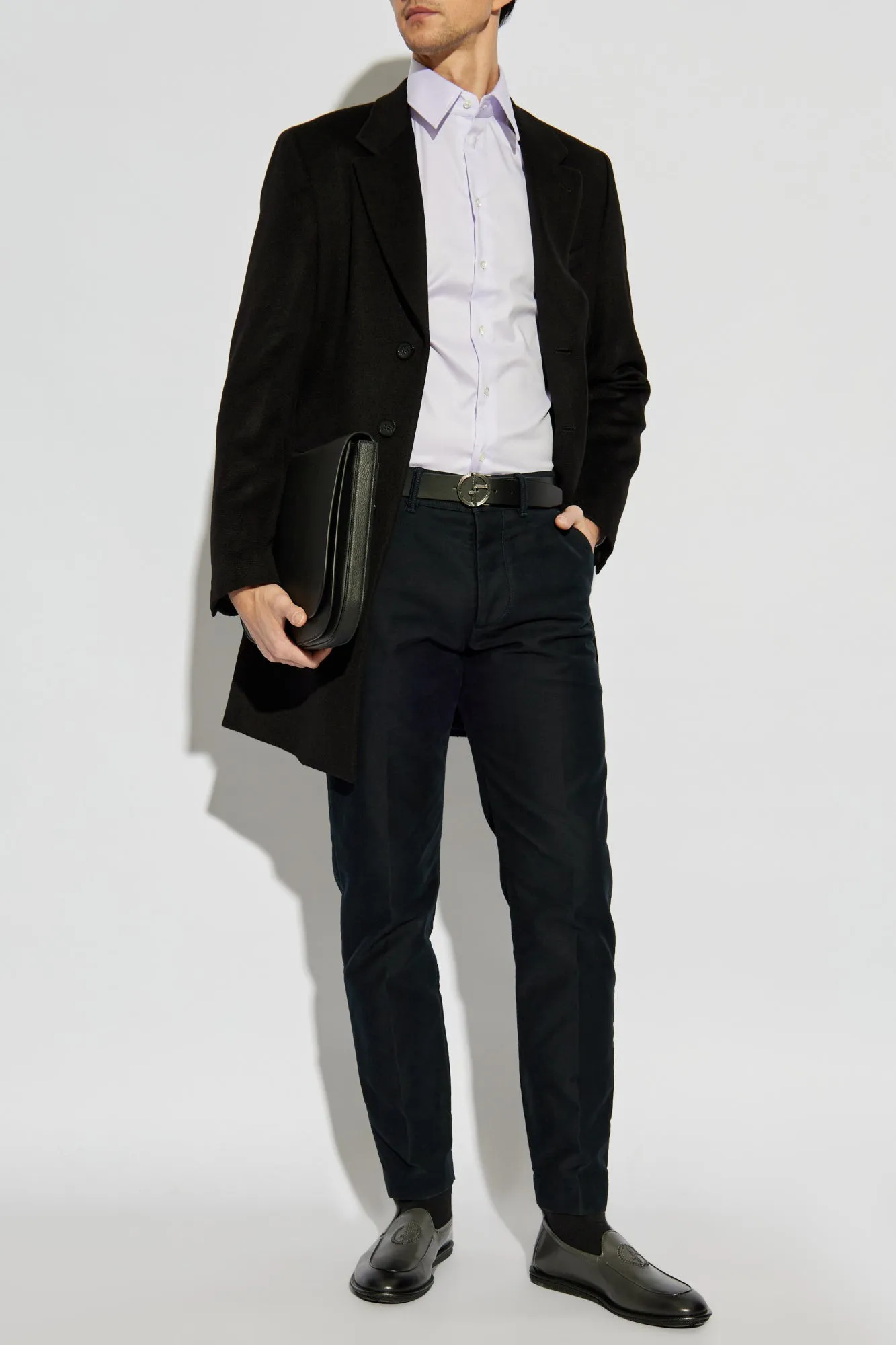 Emporio Armani Classic shirt in PURPLE - 39