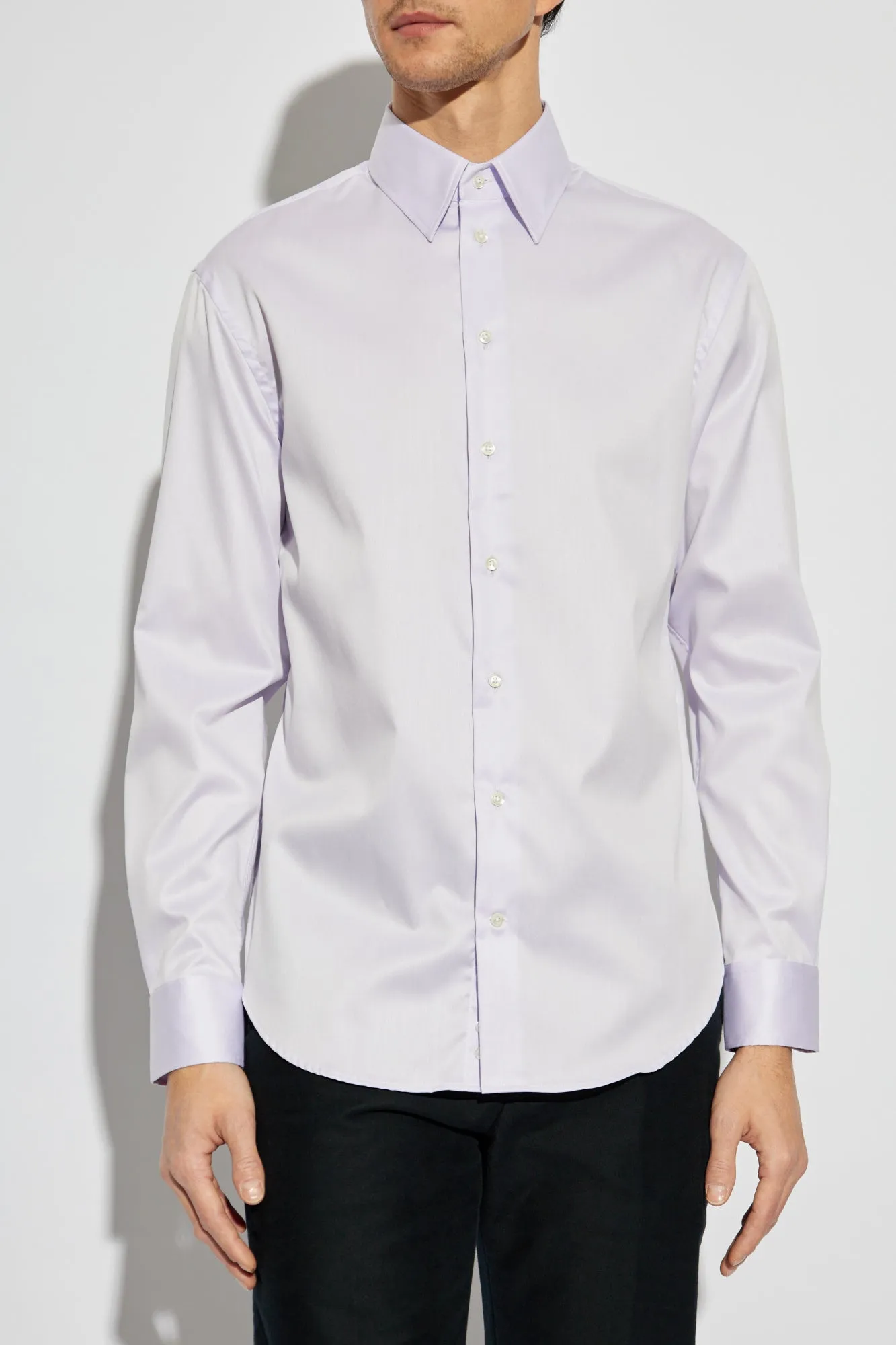 Emporio Armani Classic shirt in PURPLE - 39