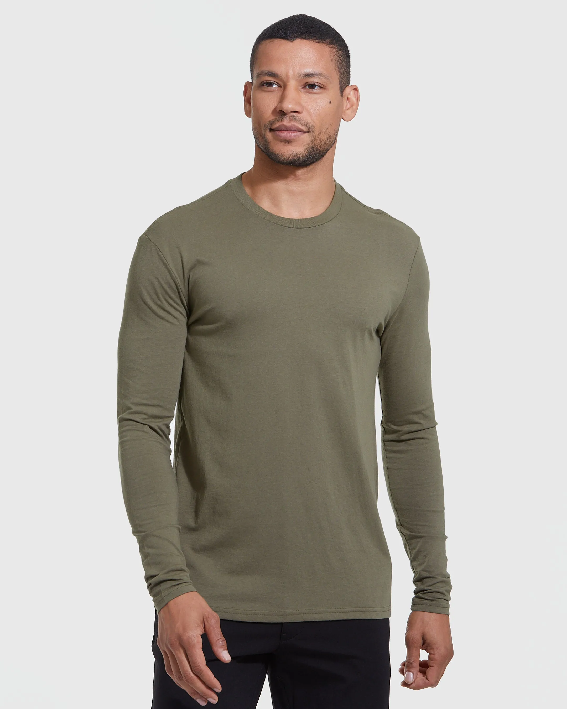 Essential Long Sleeve Crew 9-Pack