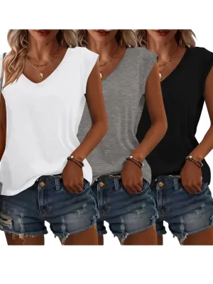 Essential V-Neck Tee (3-Pack Set)
