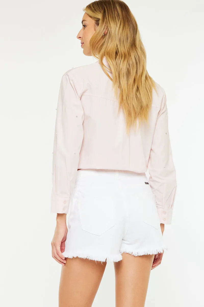 Estella Ultra High Rise Mom Shorts