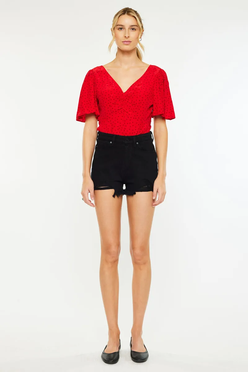 Estella Ultra High Rise Mom Shorts
