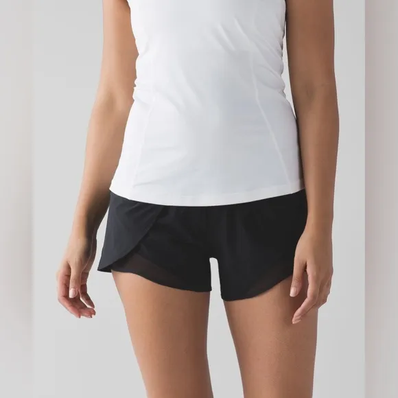 EUC Lululemon Goal Crusher Short in Black