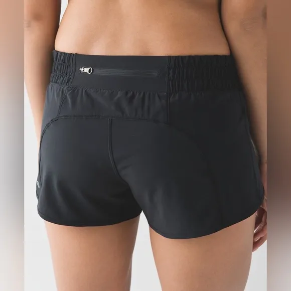 EUC Lululemon Goal Crusher Short in Black