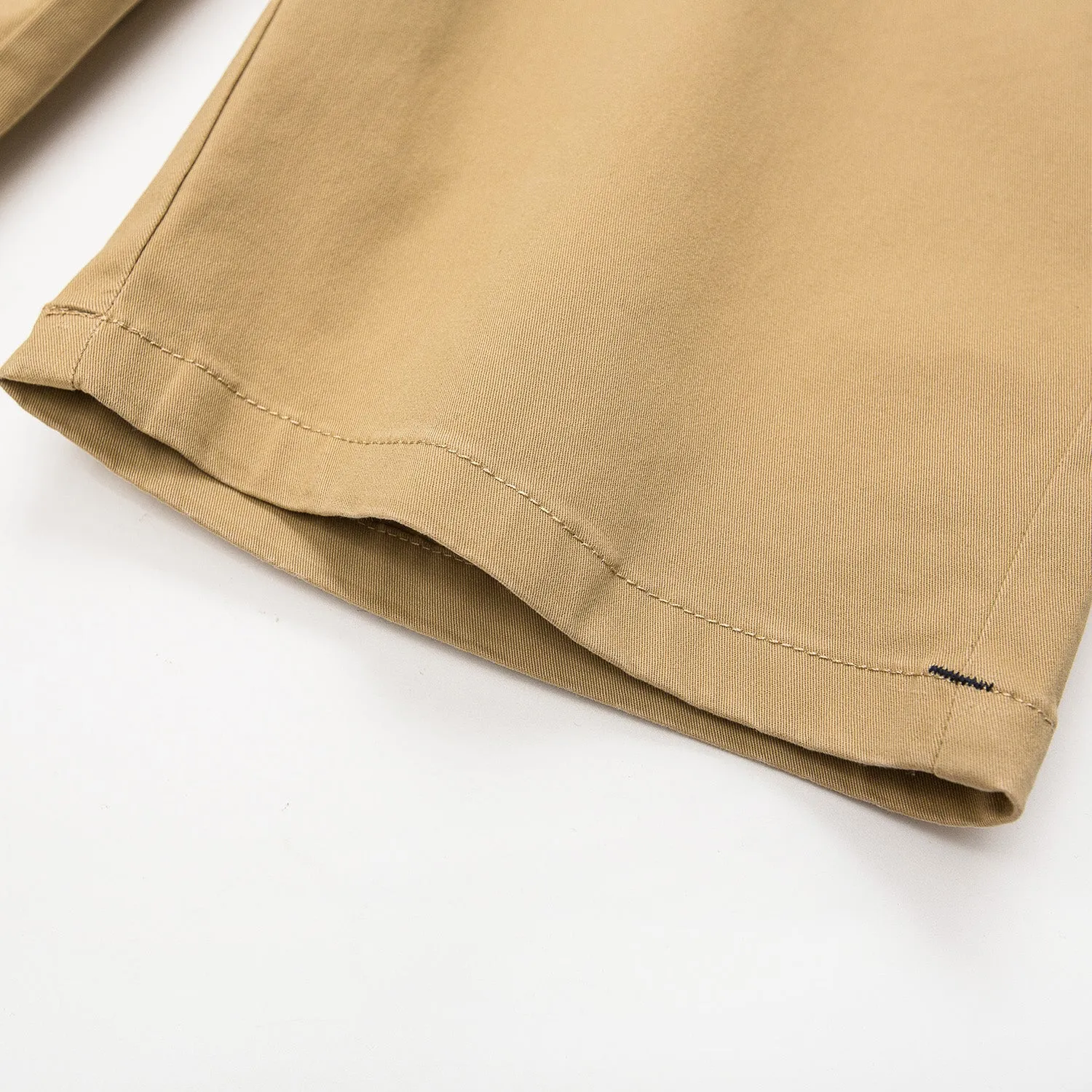 Explorer Embroidery Shorts - White