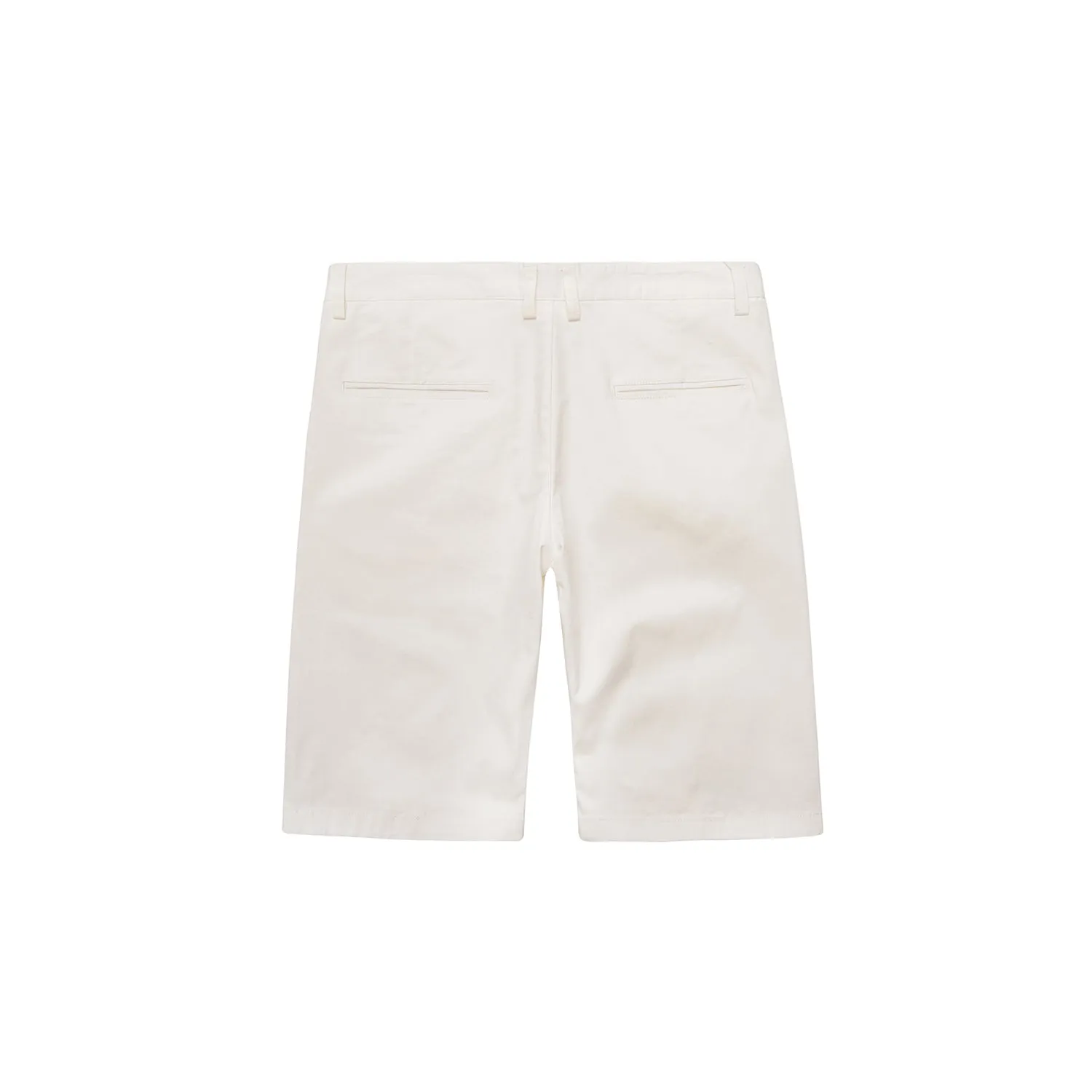 Explorer Embroidery Shorts - White