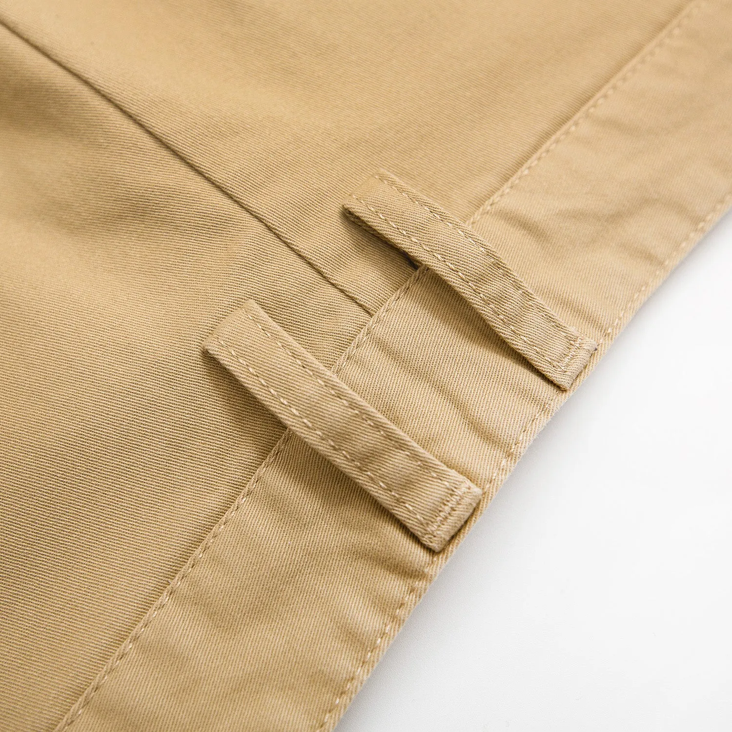 Explorer Embroidery Shorts - White