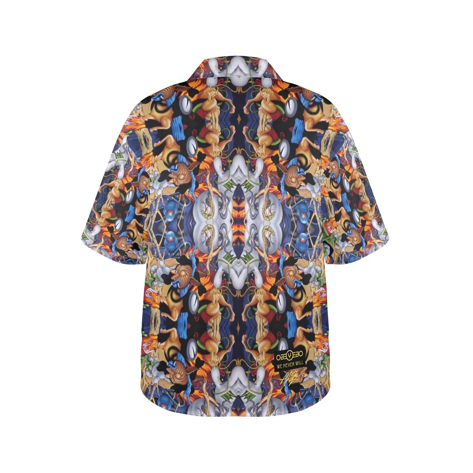 Falling Angel Women's Hawaiian Shirt