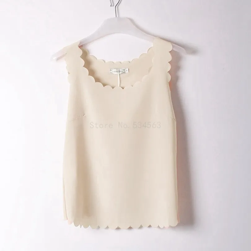 Fashion wave Neck Plus Size Chiffon Shirt For Women'S Blouse Tops Office Shirts Blouses Clothes
