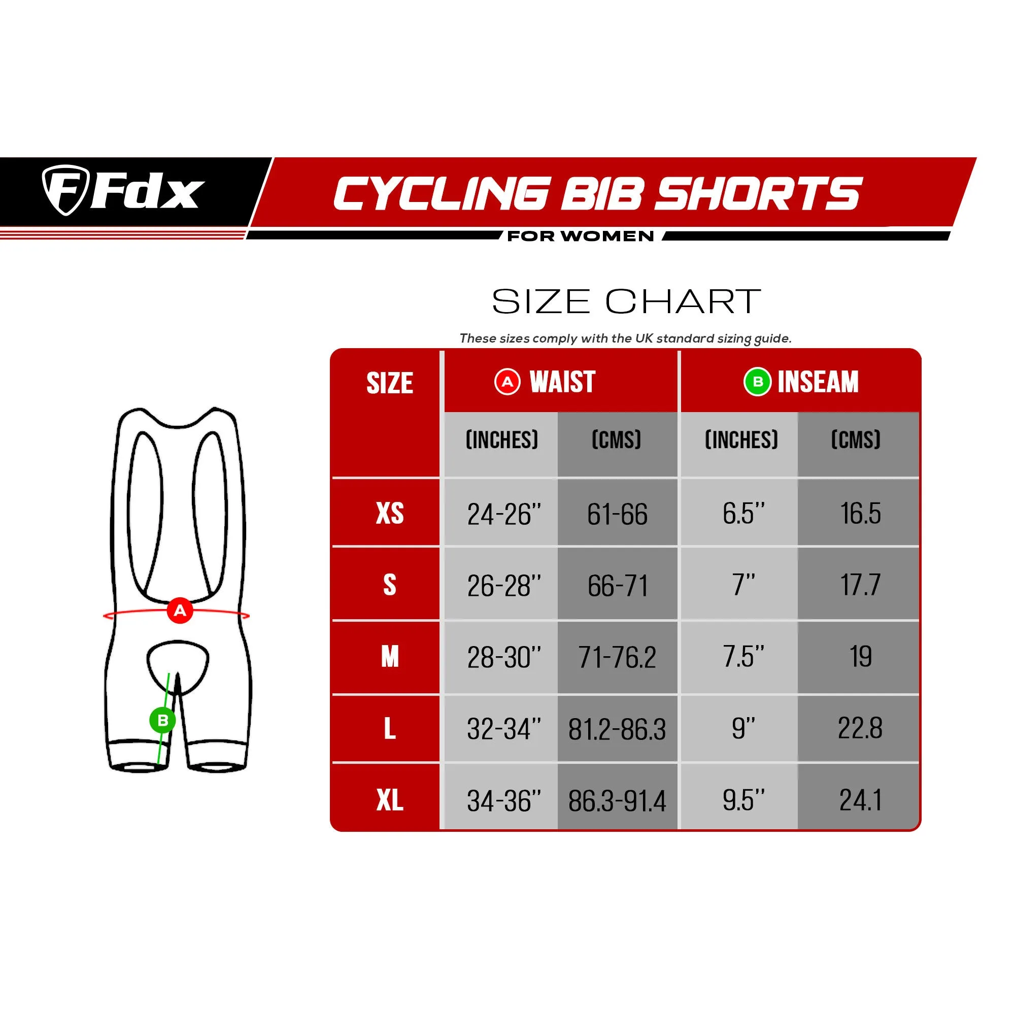 Fdx Velos Yellow Women's & Girl's Summer Cycling Cargo Bib Shorts
