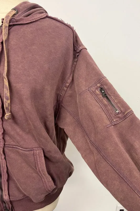 Fiori Hoodie Jacket