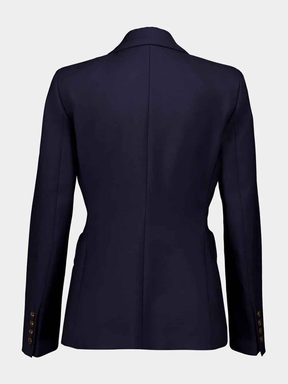 First Class Navy Double-Breasted Blazer