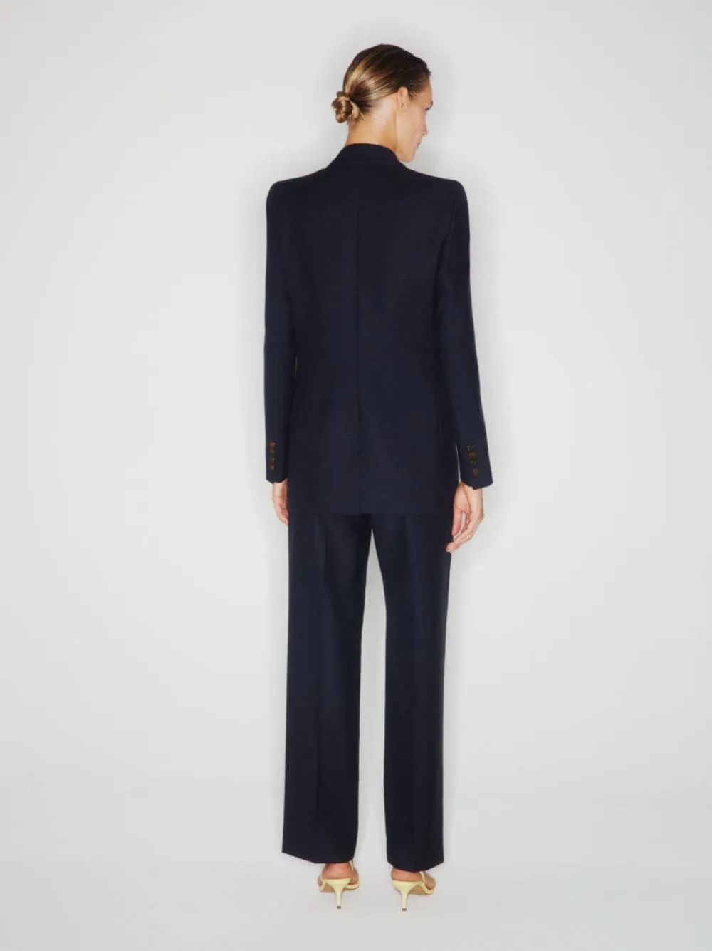 First Class Navy Double-Breasted Blazer