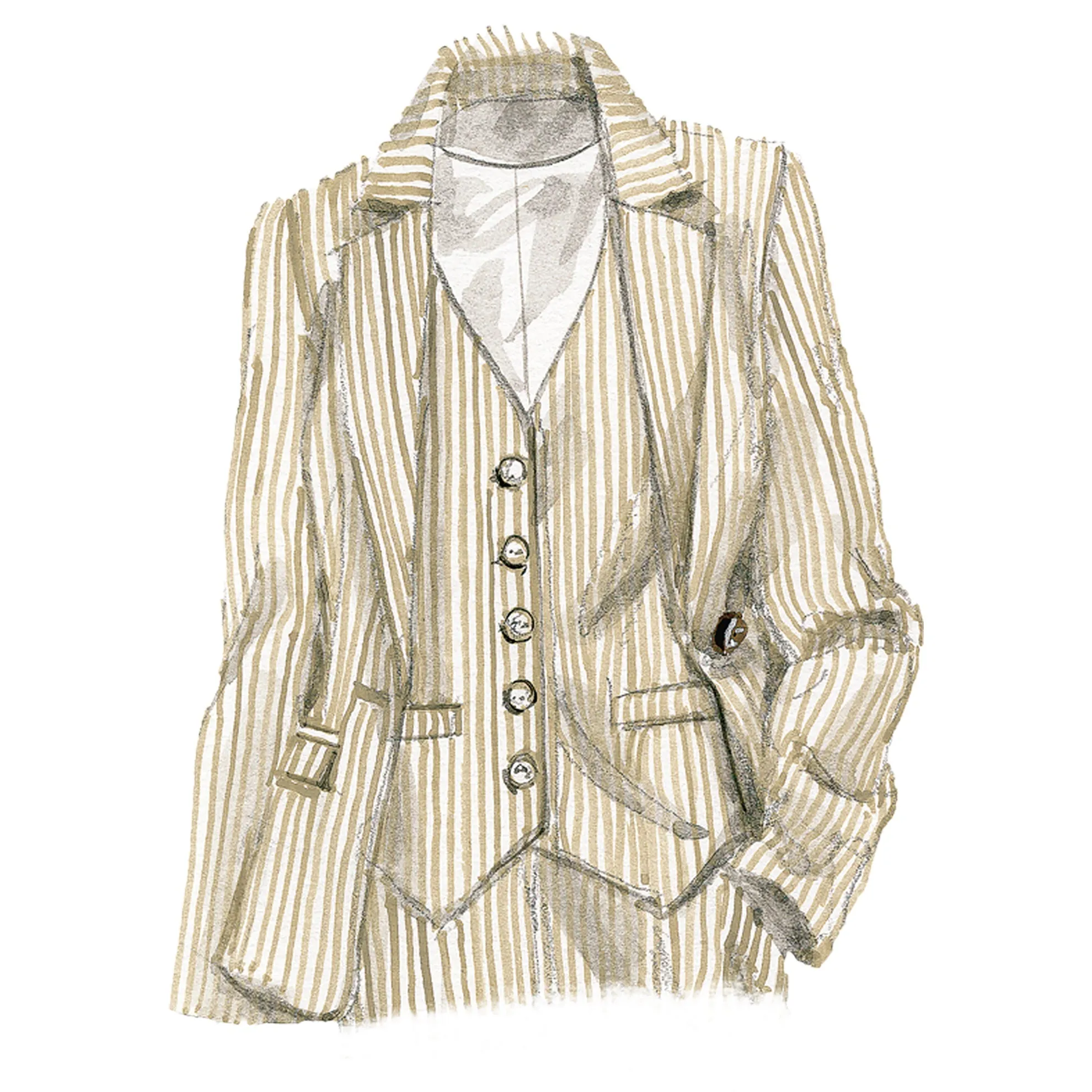 Florentine Seersucker Blazer