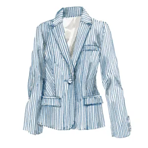 Florentine Seersucker Blazer