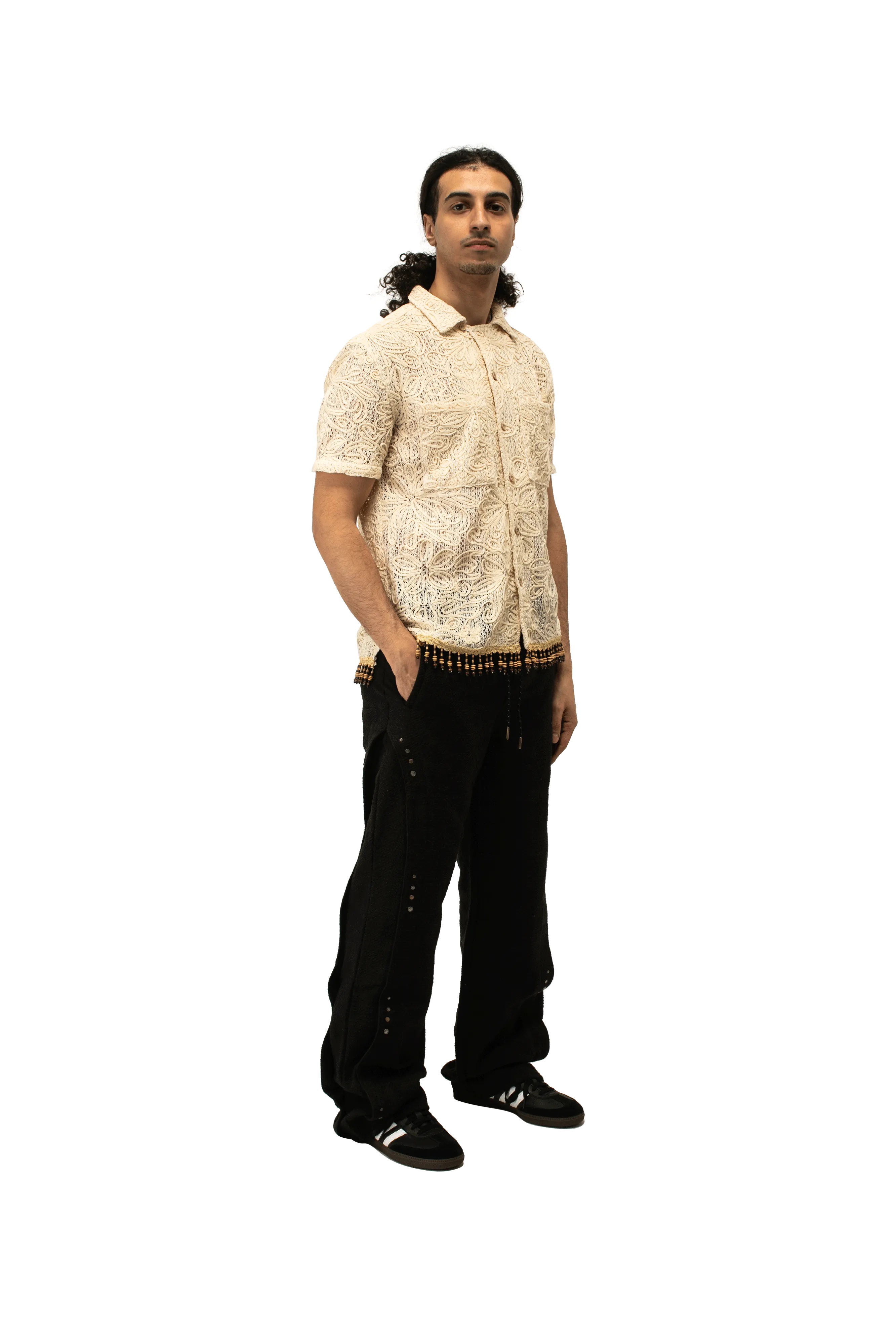 Flower Jacquard Shirts