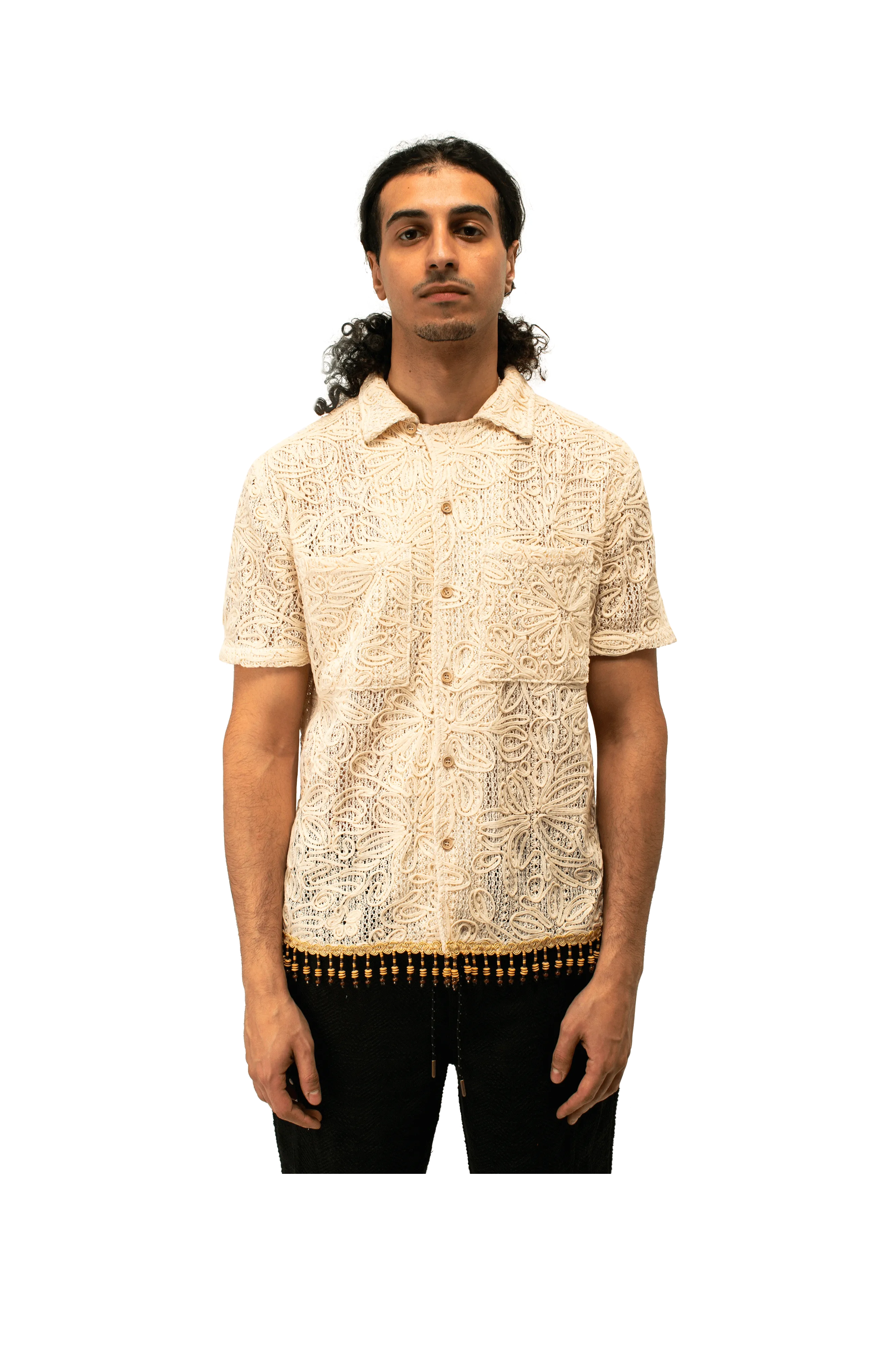 Flower Jacquard Shirts
