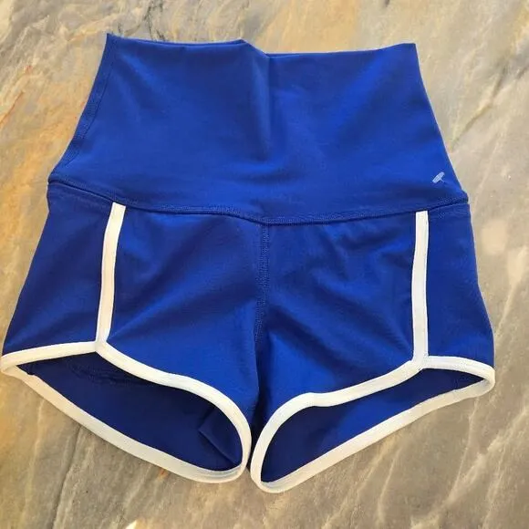 Free People Movement Island Time Shorts Blue Size XS NWOT