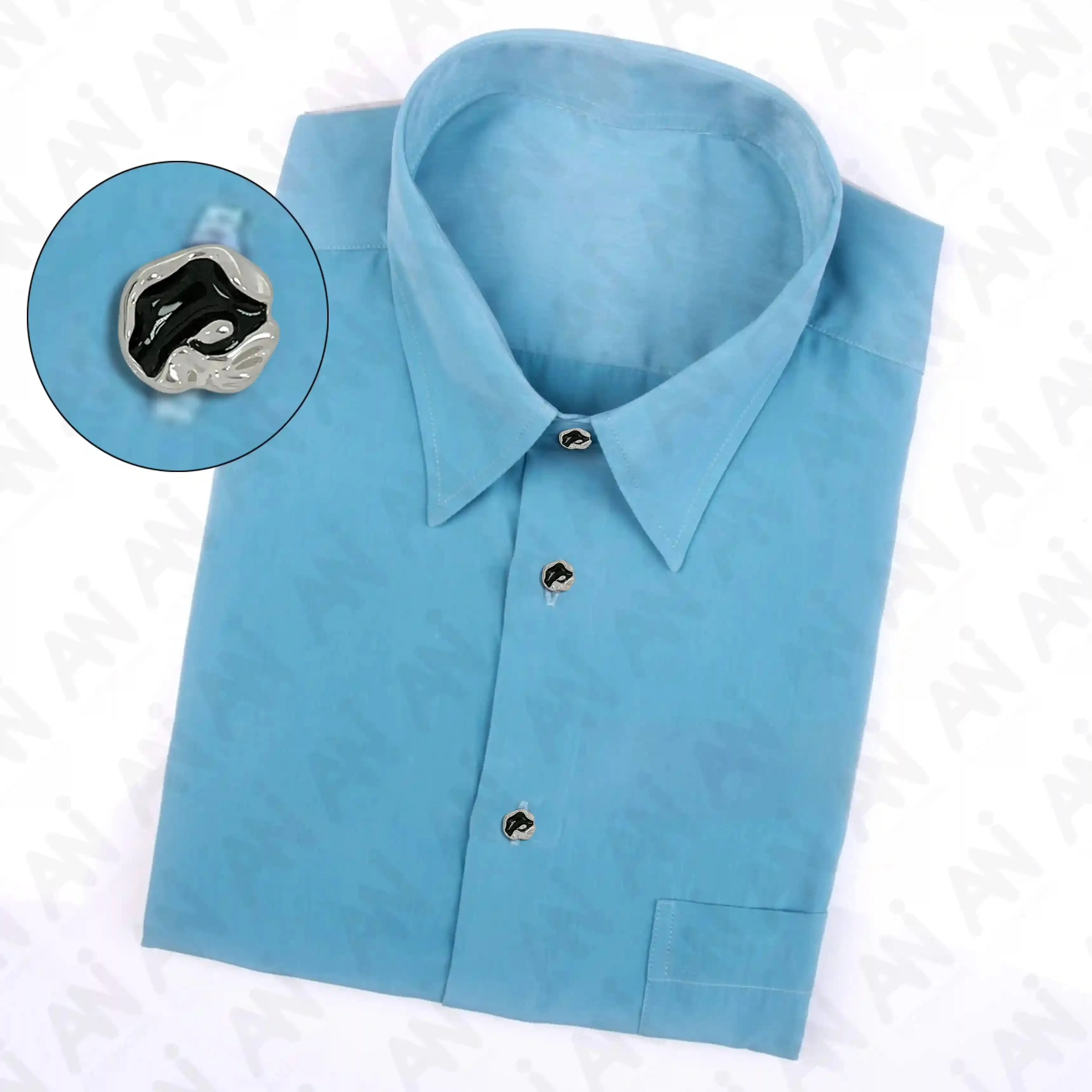 Freeform Inlaid 11mm Shirt Buttons